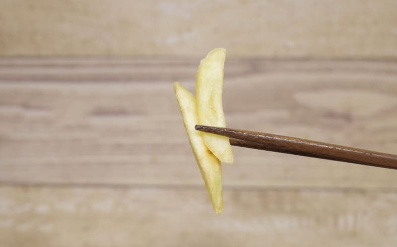 フライドポテトは揚げ具合はナイスながらも、塩があまりかかっていない所が唯一のウィークポイント！