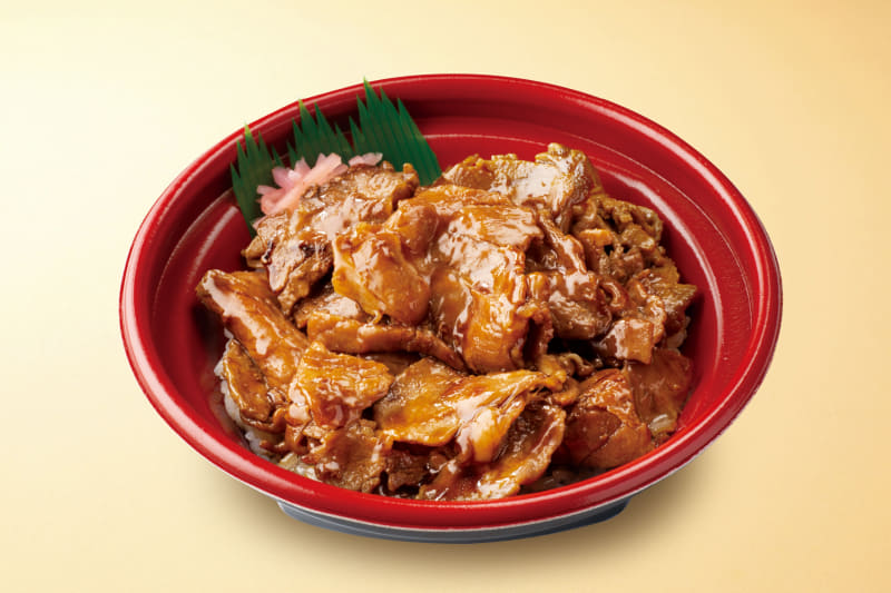 「肉W盛り豚肩ロース焼肉丼」938円(税込)1,004kcal