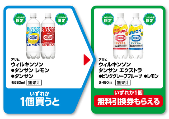 綾鷹 525ml」を買うと「爽健美茶 600ml」がもらえる! 「ザバス」買うと