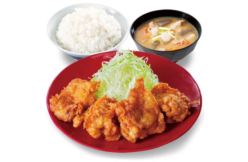 から揚げ定食