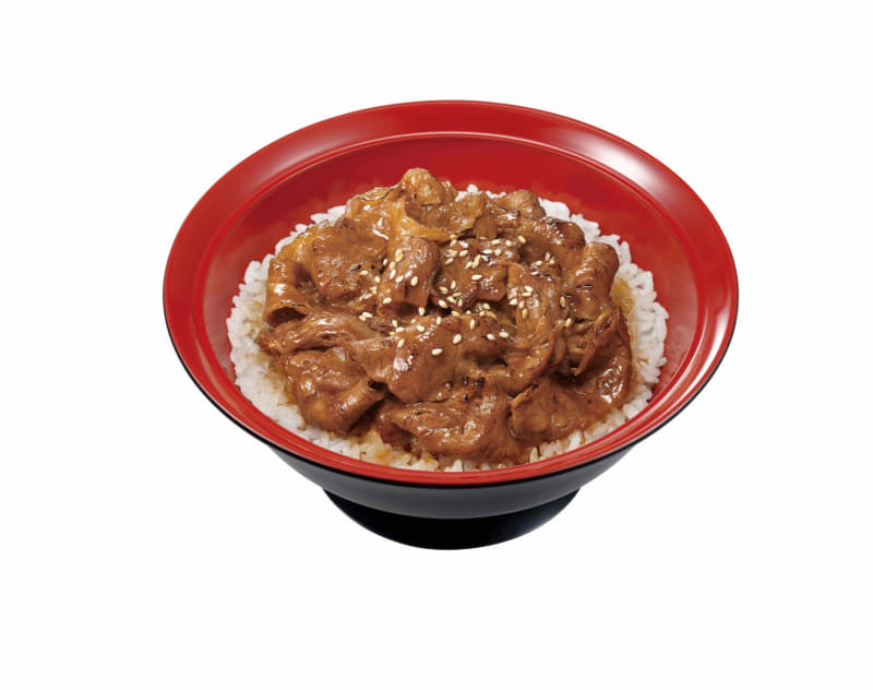 「牛カルビ焼肉丼」並盛680円(税込)904kcal、ごはん大盛710円(税込)1,042kcal、特盛(肉2倍ごはん大盛)960円(税込)1,514kcal