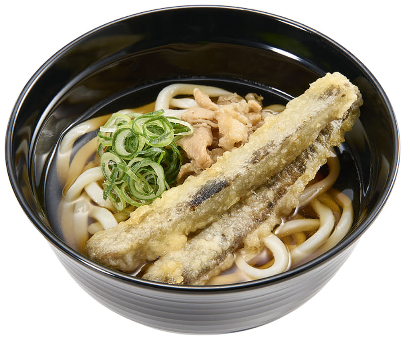 「ごぼ天肉うどん」400/410/430円(税込)323kcal