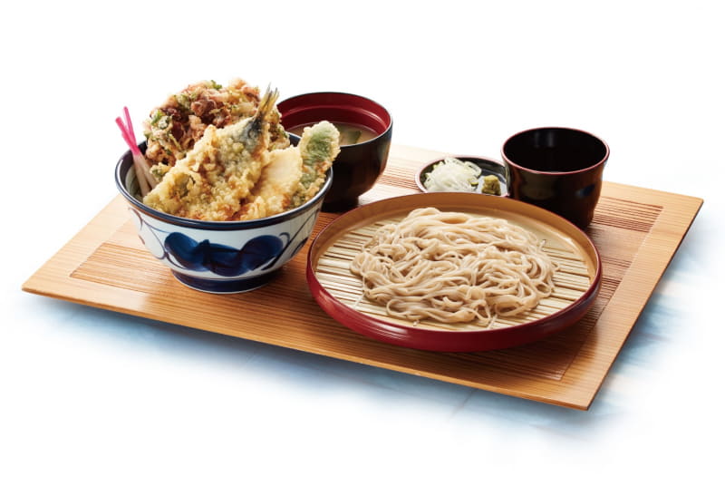 「初夏の海鮮天丼 サービスセット」1,190円(税込)※通常価格1,230円(税込)