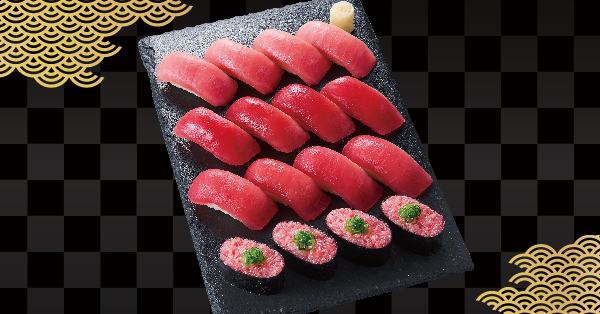 南鮪赤身・南鮪中とろや定番ネタ計10貫で税込853円! 20貫の「旬の南鮪超たっぷり」が税込1,695円! 小僧寿しが「旬の南鮪祭」を本日1日 ...