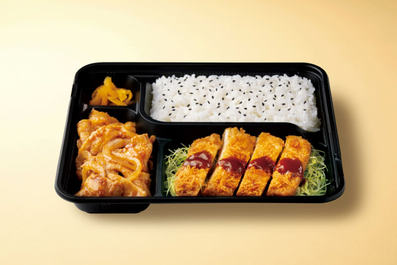 「チーズチキンカツ生姜焼き弁当」808円(税込)※通常価格862円(税込)1,005kcal