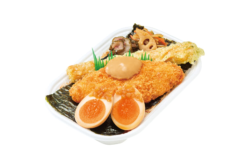 「のり韓国風煮たまご弁当」590円(税込)