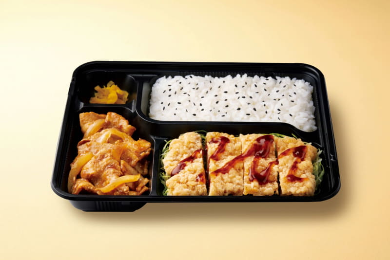 「チキン竜田生姜焼き弁当」808円(税込)※通常価格862円(税込)1,155kcal