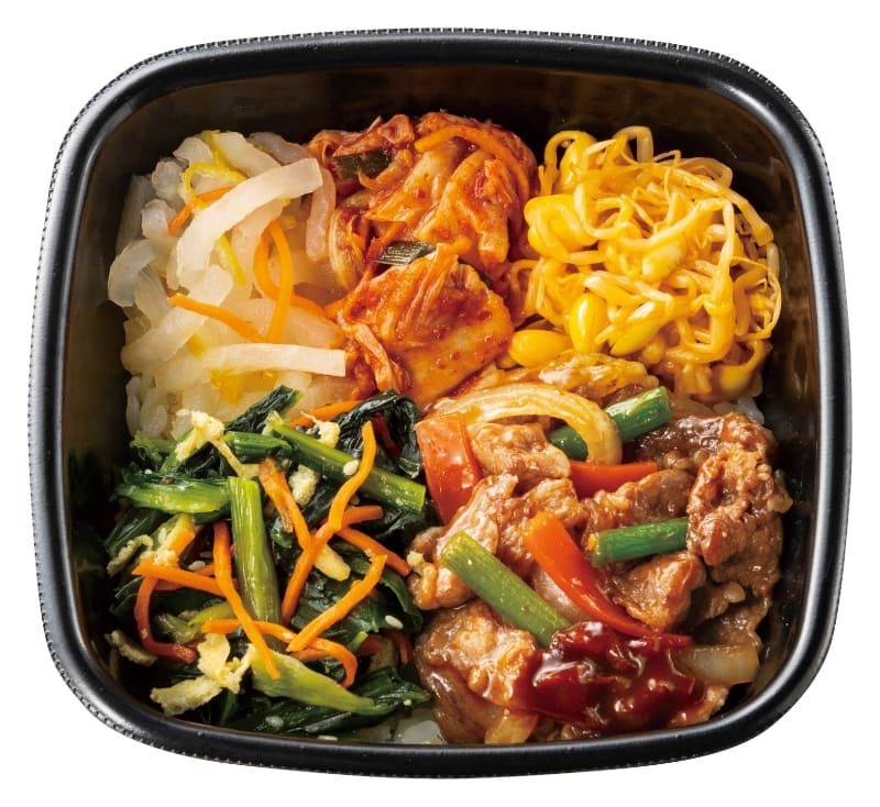 「うま辛やみつき！焼肉ビビンバ」630円(税込)660kcal