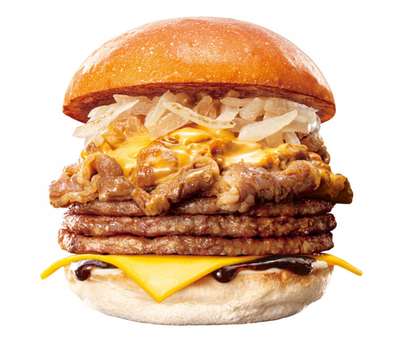 「キング フィリーチーズステーキバーガー」1,390円(税込)866kcal