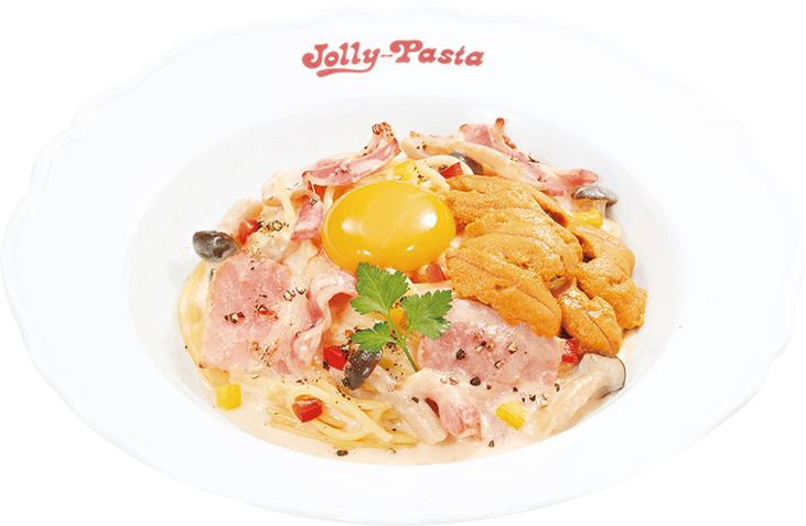 「ウニの感動カルボナーラ」1,639円(税込)890kcal