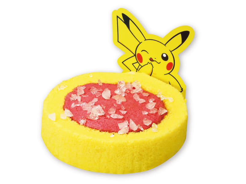 「ピカチュウのほっぺすりすりロールケーキ」480円(税込)218kcal