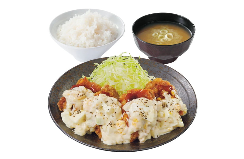 「チキン南蛮定食」　820円(税込902円) → 850円(税込935円)