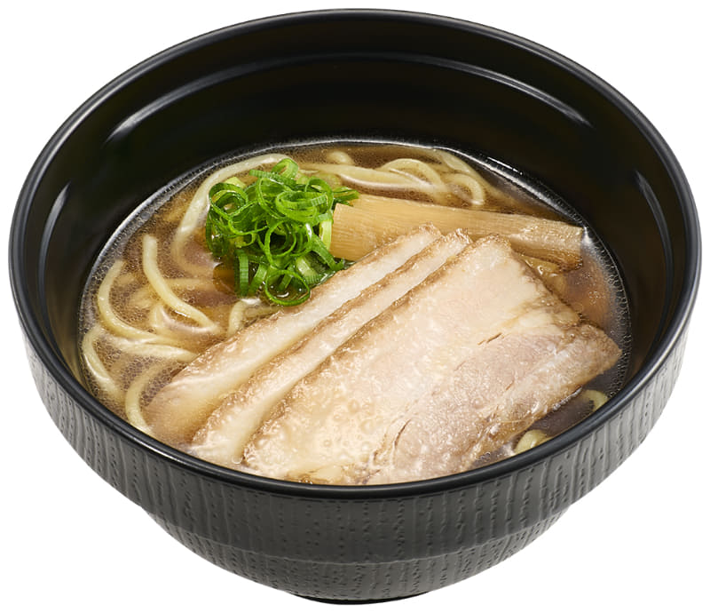 「醤油ラーメン」470円(税込)～ 321kcal
