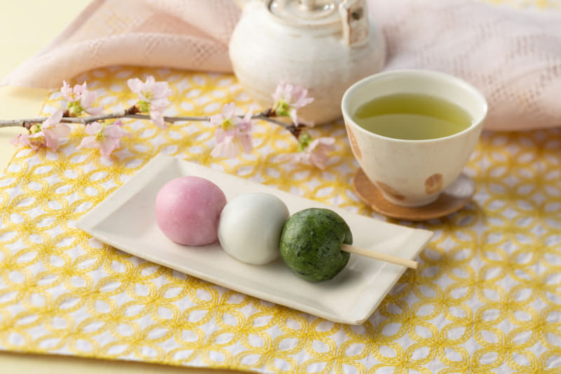 「春の三色団子」170円(税込)117kcal