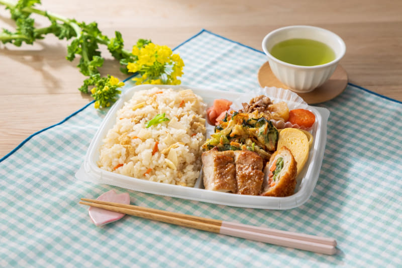 「たけのこ御飯幕の内」604円(税込)510kcal