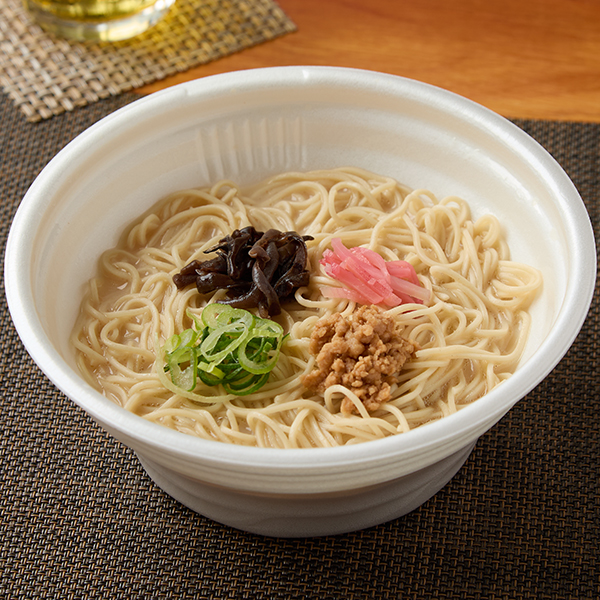 「植物生まれのとんこつラーメンみたいな旨だしラーメン」550円(税込)