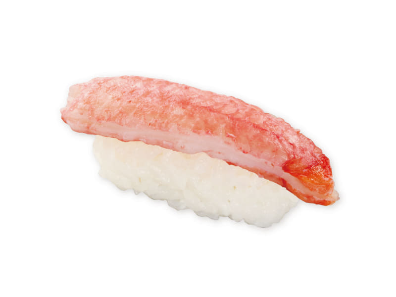 「丸ズワイガニ大」1貫280円(税込)38kcal