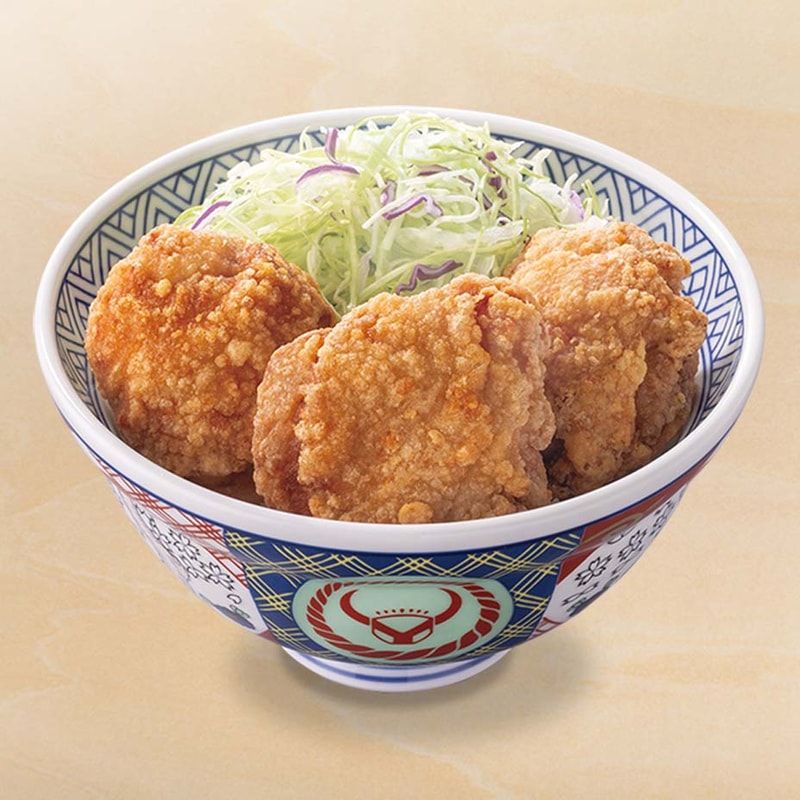から揚げ丼(並盛)