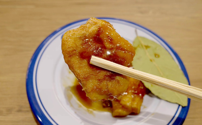 鶏肉は旨味に、醤油と酢の味が浸透して旨し！