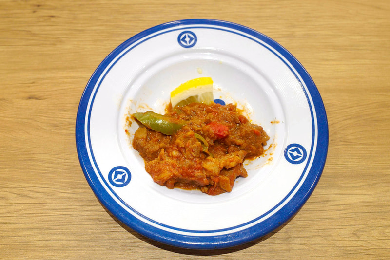 「ロパビエハ」の見た目はカレー、味はトマトソースとピーマン、牛肉の味が活きてご飯が恋しくなります！
