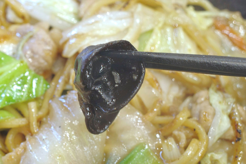 料理の味に緩急をつけるため、きくらげはもう少し量が欲しい！