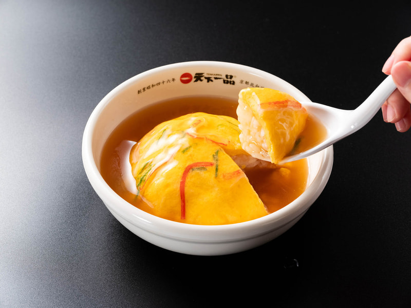 新発売のあっさり天津飯