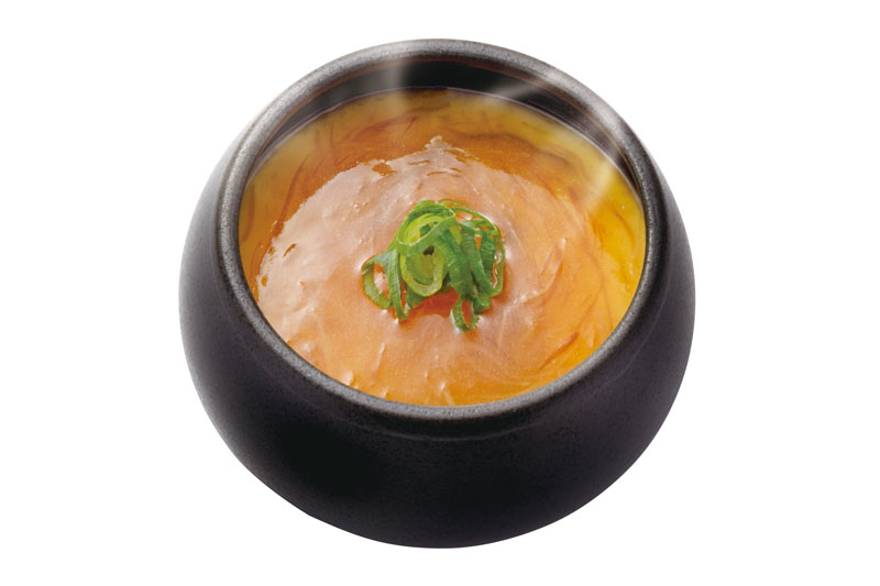 「気仙沼産ふかひれあんかけ茶碗蒸し」363円(税込)