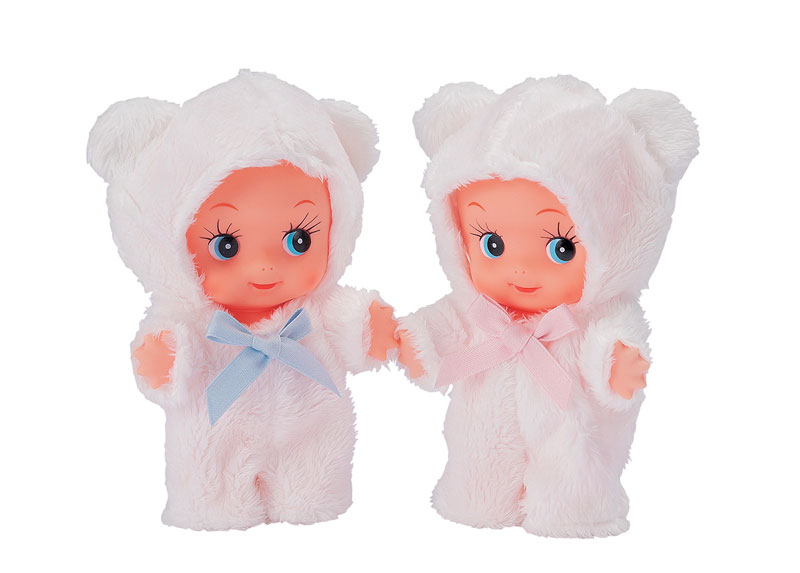 「くまちゃんオビツキューピー (15cm)」各3,960円(税込)