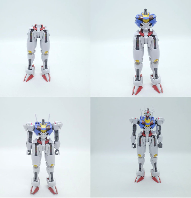 「HG 1/144 ガンダムエアリアル」は短時間で組み立てが出来ます！