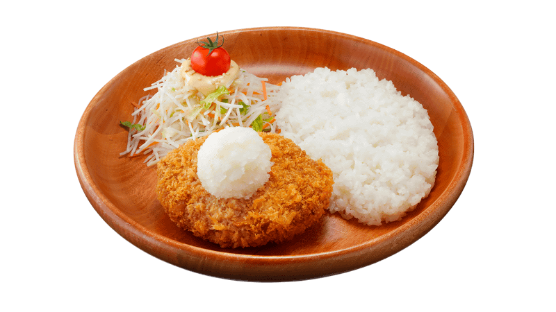 メンチカツおろしポン酢ディッシュ