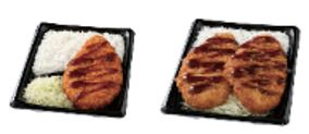 左が＜従来品＞、右が＜盛りすぎ商品＞