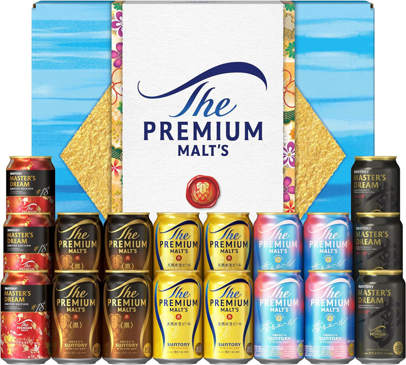「ザ・プレミアム・モルツ 5種 350ml 18本」5%OFFの税込4,748円 (Amazon.co.jpより)	https://www.amazon.co.jp/exec/obidos/ASIN/B0F12VL6TF/impresswatch-34-22/ref=nosim