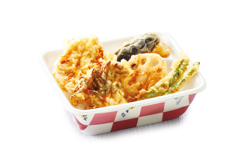 持ち帰り限定「鶏と舞茸の天丼弁当」