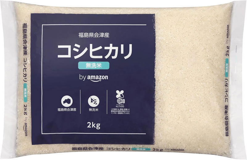 「コシヒカリ 2kg」税込2,064円(Amazon.co.jpより)	https://www.amazon.co.jp/exec/obidos/ASIN/B0777HL1GV/impresswatch-34-22/ref=nosim