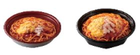 左が＜従来品＞、右が＜盛りすぎ商品＞