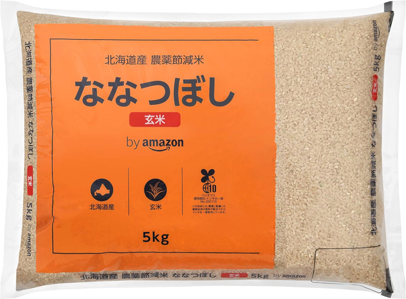 「ななつぼし 5kg」10%OFFの税込4,419円(定期おトク便の割引分10%OFFを含む/最大15%OFF/初回配達分:300円OFFクーポン適用可能/4点買うと5%OFF) (Amazon.co.jpより)	https://www.amazon.co.jp/exec/obidos/ASIN/B077PQKMYQ/impresswatch-34-22/ref=nosim