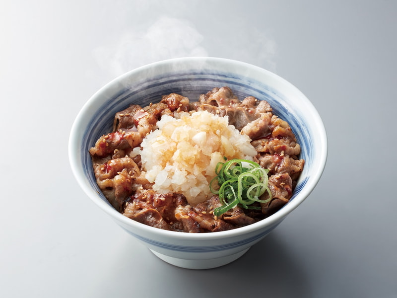 「鬼おろし牛カルビ丼」
