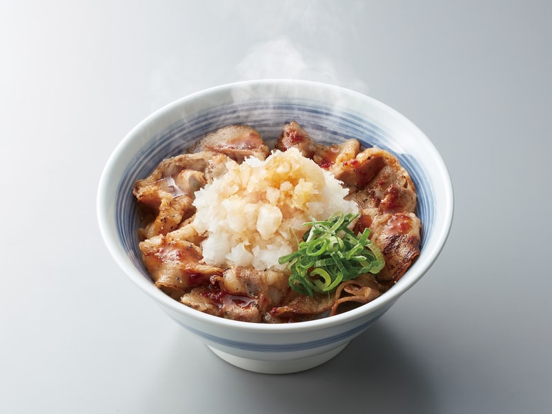 「鬼おろし豚カルビ丼」