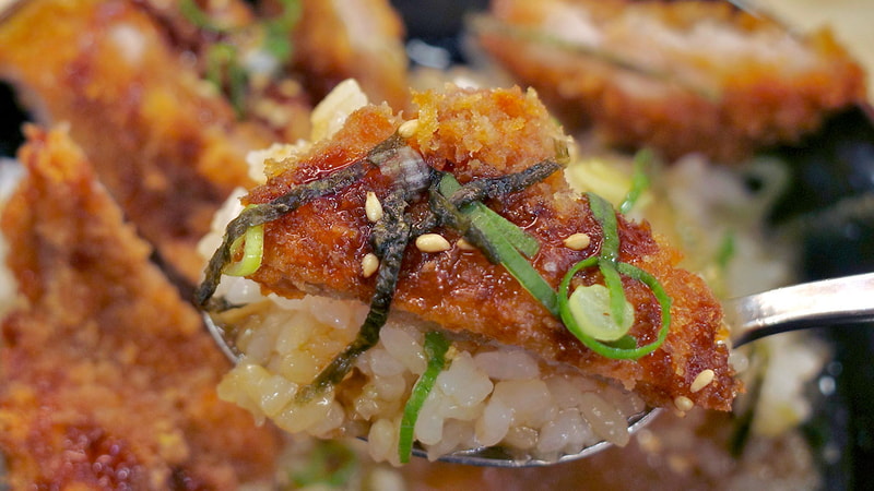 かつ丼にひやだし、ゆず胡椒の味がクリーンヒットした美味しさを噛み締めながらFINISH！