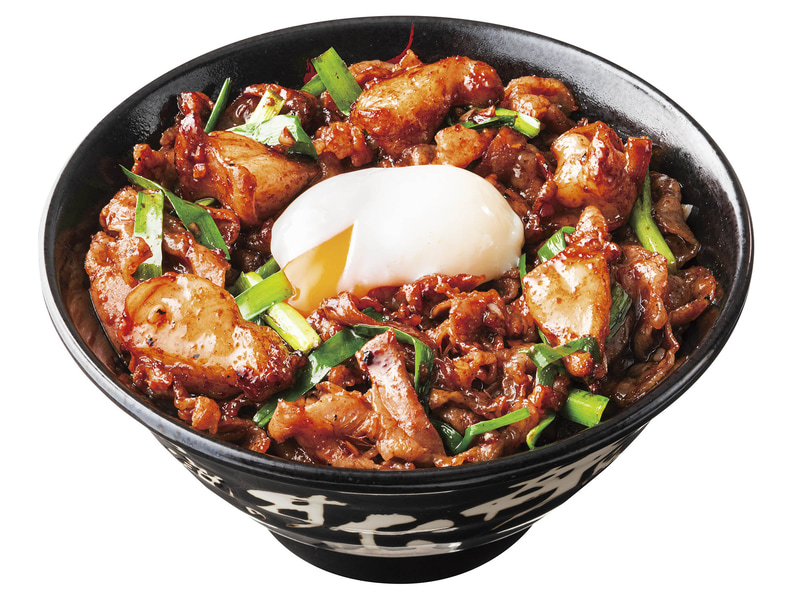 「牛ホル焼肉ピリ辛すた丼」1,390円(税込)