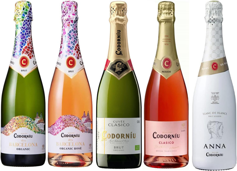 「Codorniu(コドルニウ) 飲み比べ5本セット 750ml×5」10%OFFの税込8,284円 (定期おトク便の割引分10%OFFを含む/最大15%OFF) (Amazon.co.jpより)	https://www.amazon.co.jp/exec/obidos/ASIN/B0B2K5D531/impresswatch-34-22/ref=nosim