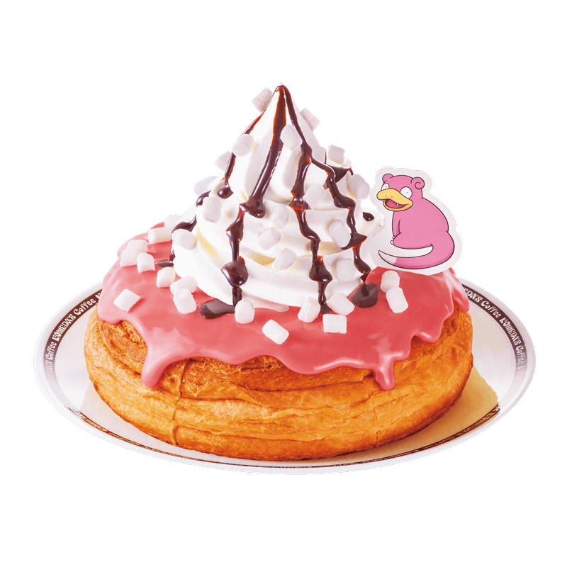 ヤドンのいちごチョコシロノワール(ヤドンピック付き)