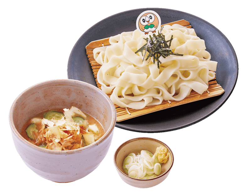 モクローの胡麻だれきしめん(モクローピック付き)