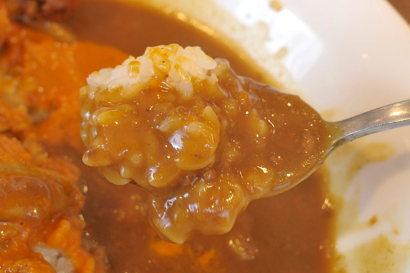 カレーライス単体ではかなり甘々!