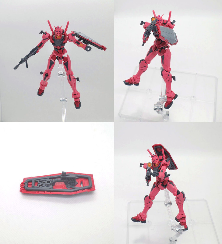 シンプルにRX-78-2風の武装でディスプレイしてもメチャ写真映えします！