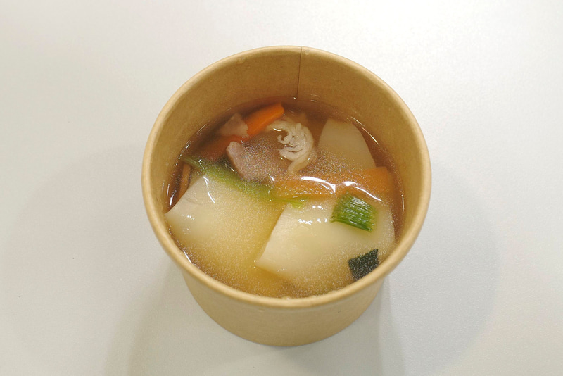 具よりも太いひもかわの姿が印象に残ります！