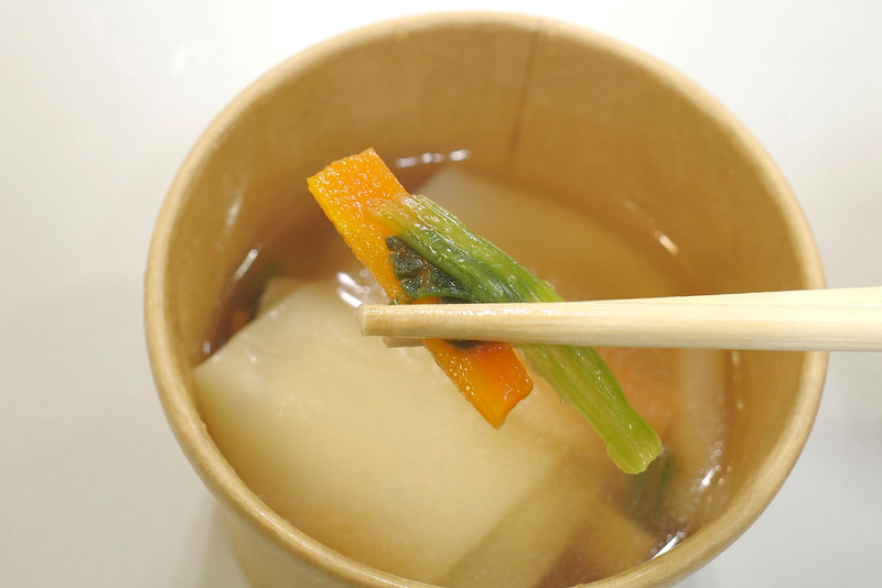 人参、ほうれん草などの野菜の量も多め！