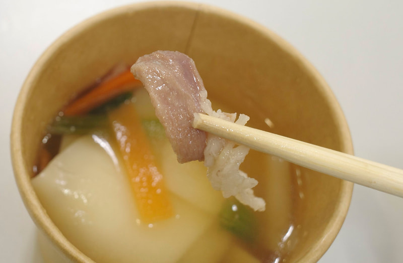 豚肉の穏やかな旨味が特徴的！
