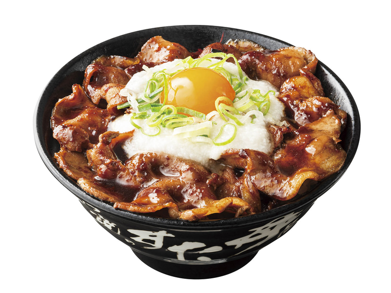 「月見とろろ北海道すた丼 豚肩ロース」1,290円(税込)