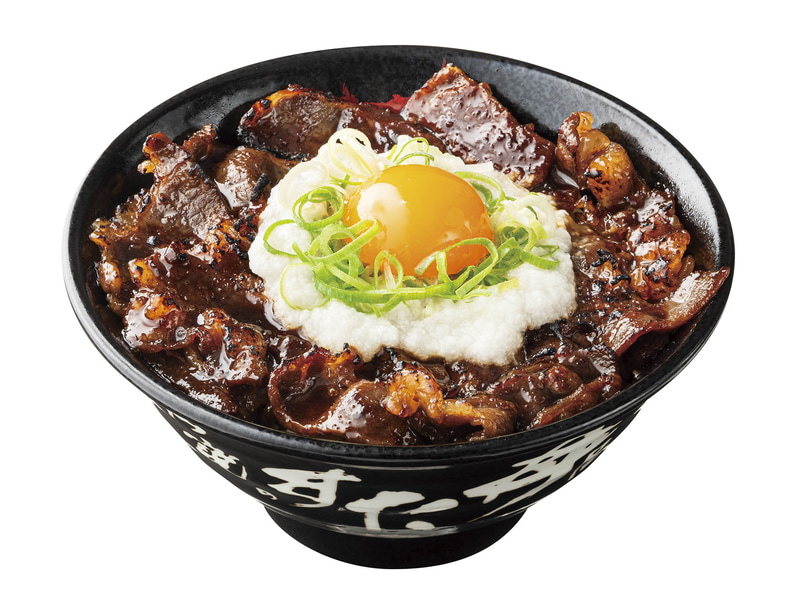 「月見とろろ北海道すた丼 牛カルビ」1,390円(税込)